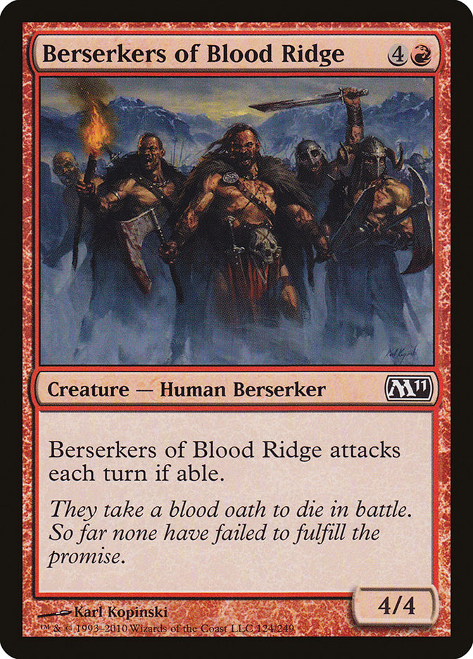 Berserkers of Blood Ridge [Magic 2011] | L.A. Mood Comics and Games