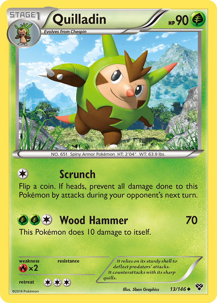 Quilladin (13/146) [XY: Base Set] | L.A. Mood Comics and Games