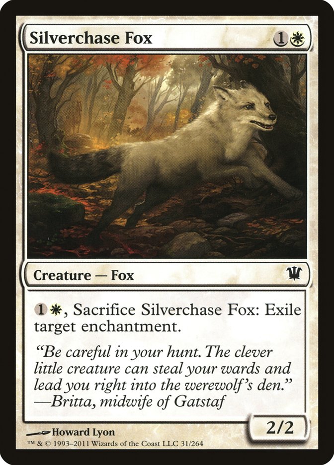 Silverchase Fox [Innistrad] | L.A. Mood Comics and Games