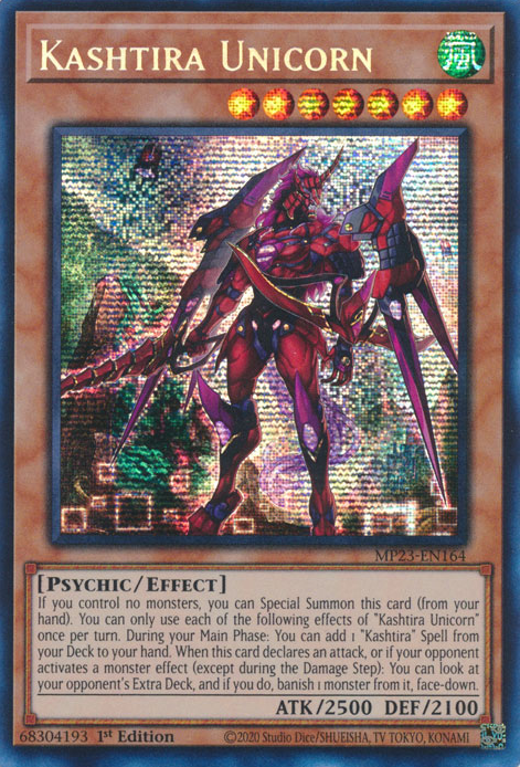 Kashtira Unicorn [MP23-EN164] Prismatic Secret Rare | L.A. Mood Comics and Games