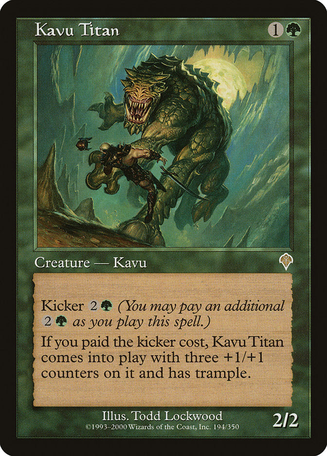 Kavu Titan [Invasion] | L.A. Mood Comics and Games