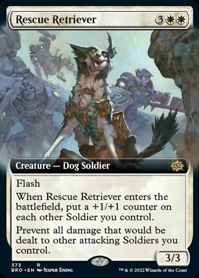 Rescue Retriever (Extended Art) [The Brothers' War] | L.A. Mood Comics and Games