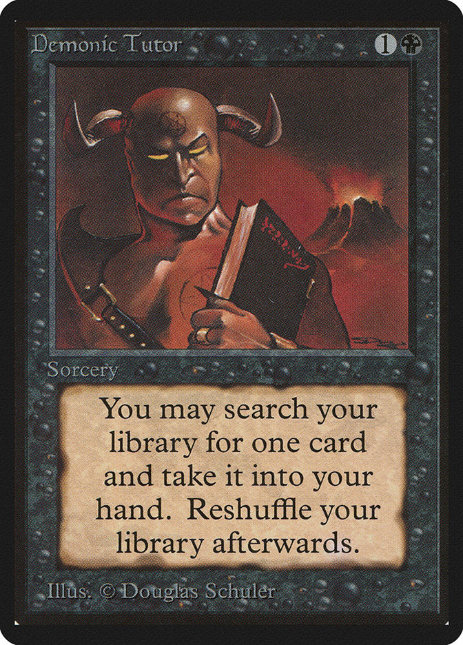 Demonic Tutor [Beta Edition] | L.A. Mood Comics and Games