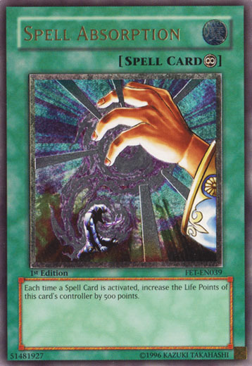 Spell Absorption [FET-EN039] Ultimate Rare | L.A. Mood Comics and Games