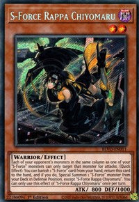S-Force Rappa Chiyomaru [BLVO-EN011] Secret Rare | L.A. Mood Comics and Games