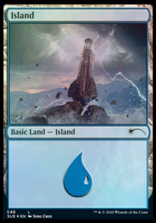 Island (Wizards) (549) [Secret Lair Drop Promos] | L.A. Mood Comics and Games