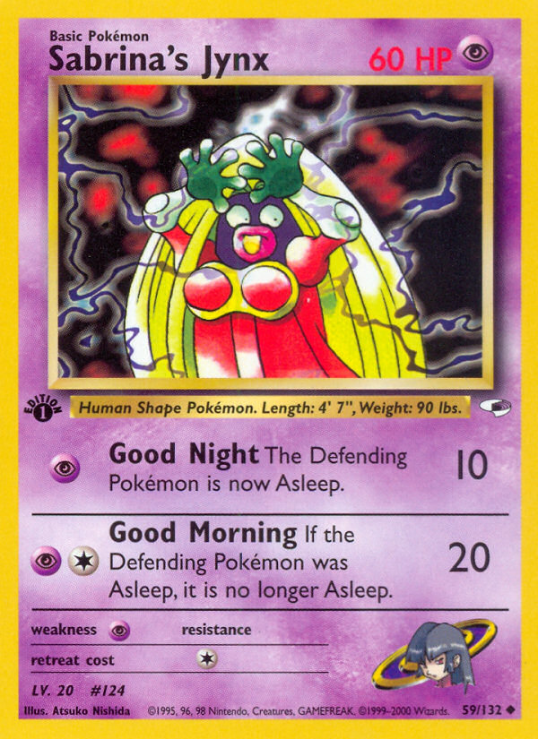 Sabrina's Jynx (59/132) [Gym Heroes 1st Edition] | L.A. Mood Comics and Games