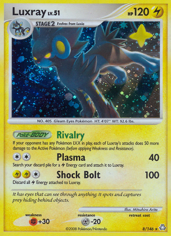 Luxray (8/146) [Diamond & Pearl: Legends Awakened] | L.A. Mood Comics and Games