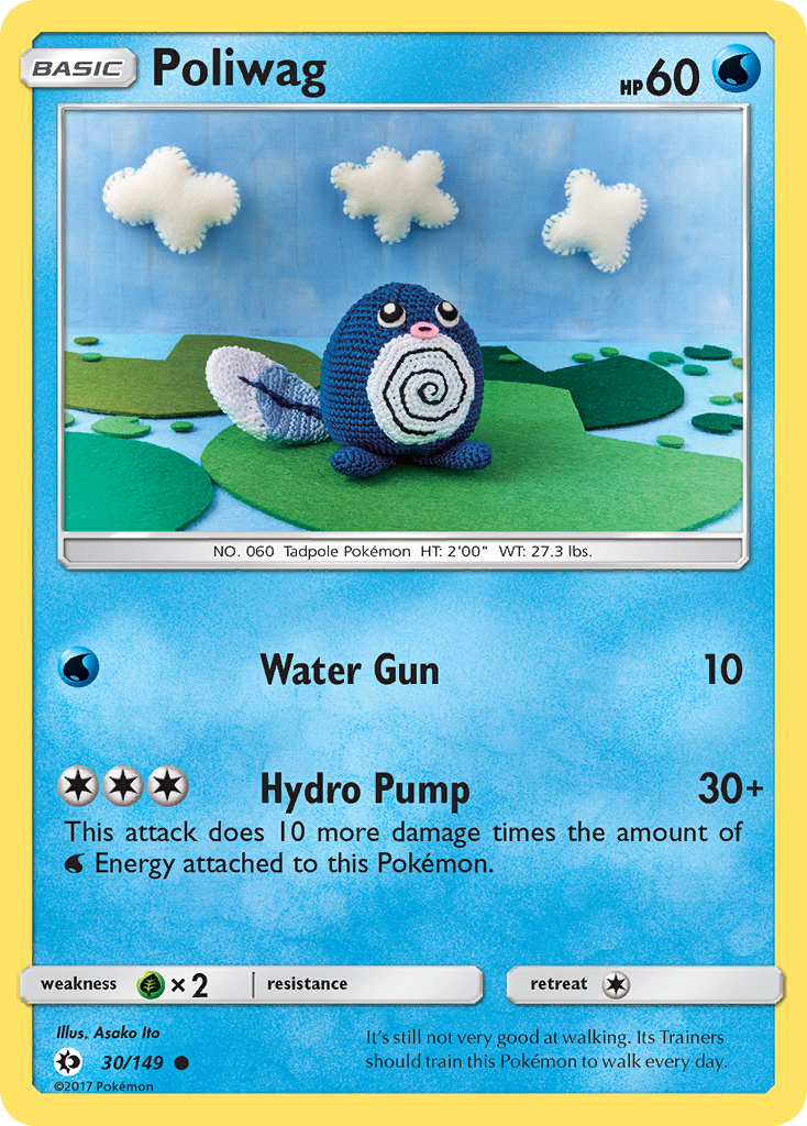 Poliwag (30/149) [Sun & Moon: Base Set] | L.A. Mood Comics and Games