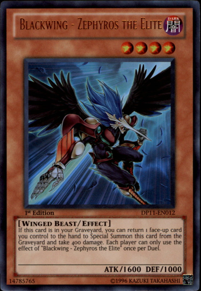 Blackwing - Zephyros the Elite [DP11-EN012] Ultra Rare | L.A. Mood Comics and Games