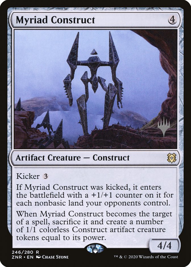 Myriad Construct (Promo Pack) [Zendikar Rising Promos] | L.A. Mood Comics and Games