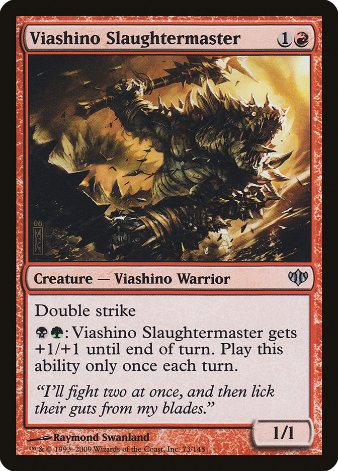 Viashino Slaughtermaster [Conflux] | L.A. Mood Comics and Games