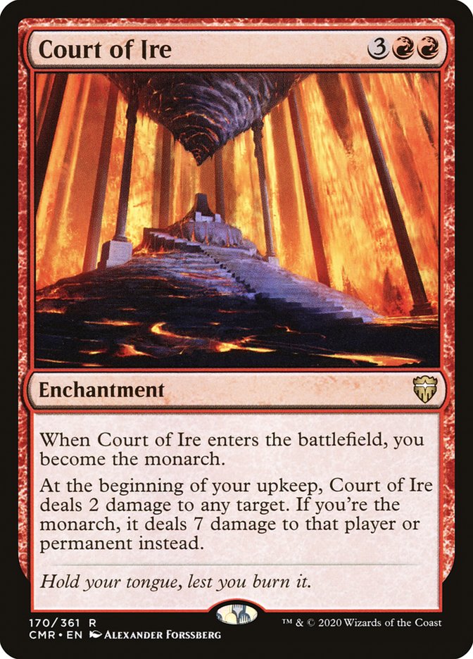 Court of Ire [Commander Legends] | L.A. Mood Comics and Games