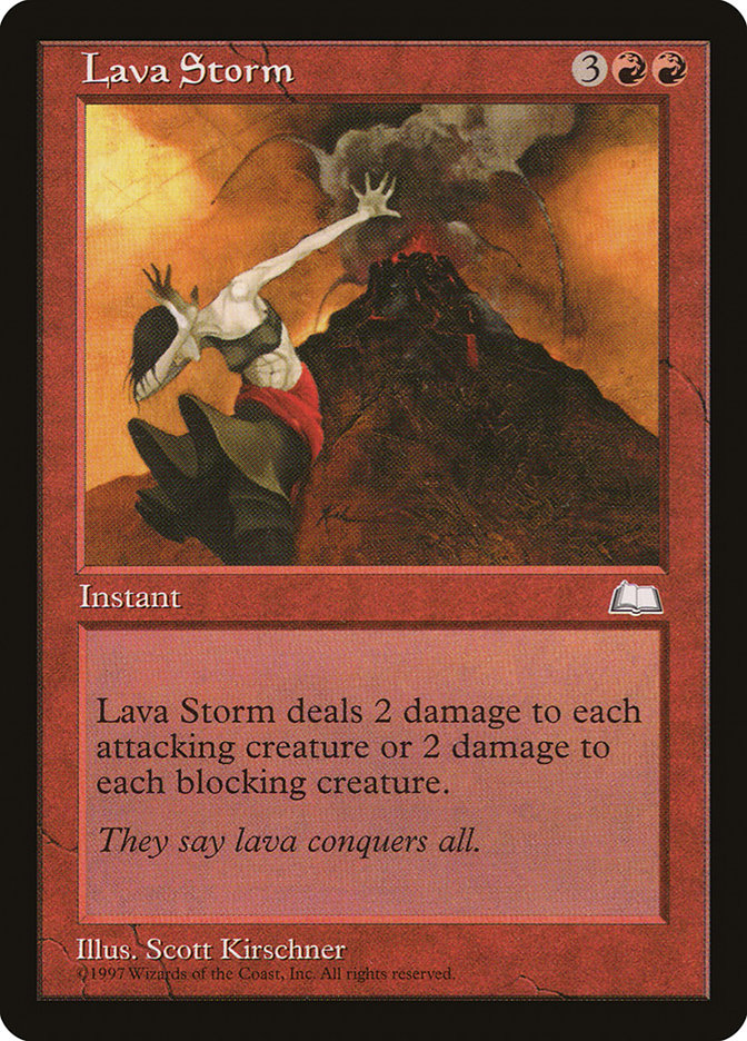 Lava Storm [Weatherlight] | L.A. Mood Comics and Games