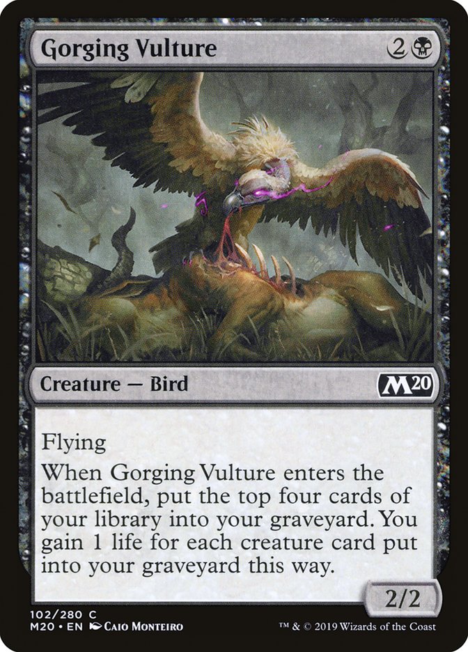 Gorging Vulture [Core Set 2020] | L.A. Mood Comics and Games