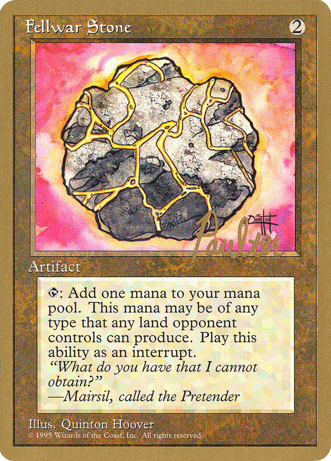 Fellwar Stone (Preston Poulter) [Pro Tour Collector Set] | L.A. Mood Comics and Games