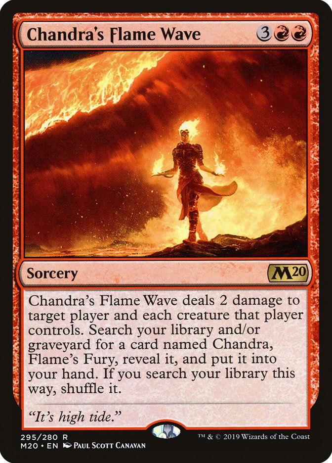 Chandra's Flame Wave [Core Set 2020] | L.A. Mood Comics and Games