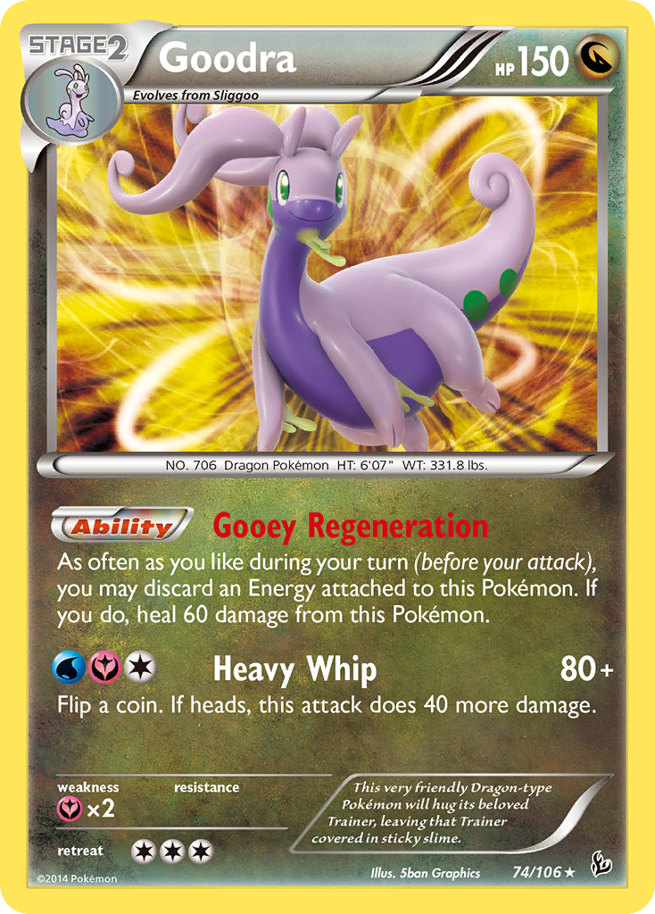 Goodra (74/106) [XY: Flashfire] | L.A. Mood Comics and Games