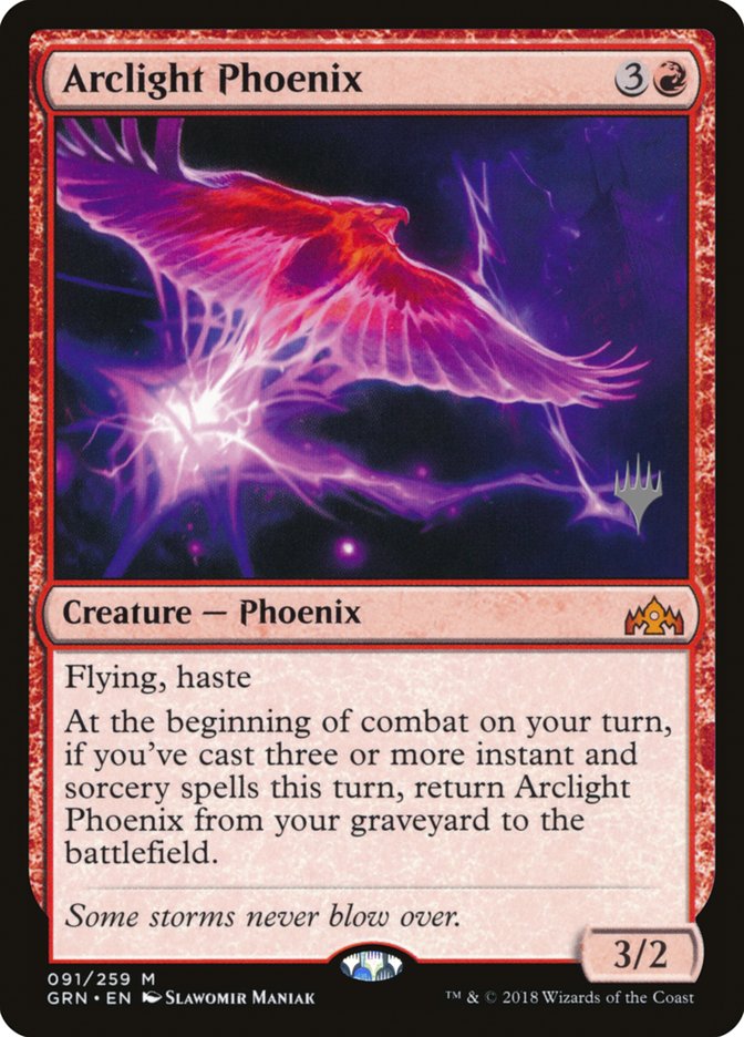 Arclight Phoenix (Promo Pack) [Guilds of Ravnica Promos] | L.A. Mood Comics and Games