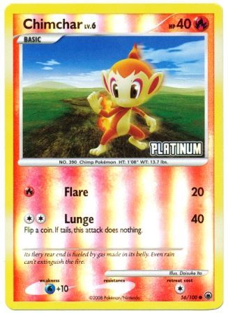 Chimchar (56/100) [Burger King Promos: 2009 Collection] | L.A. Mood Comics and Games