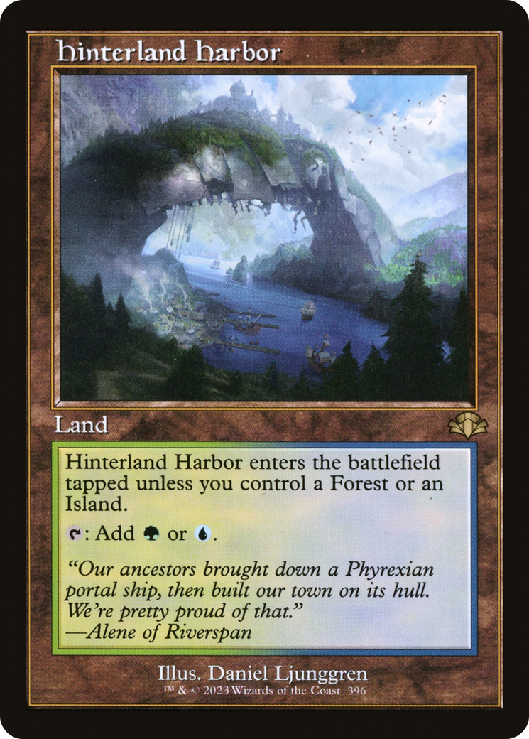 Hinterland Harbor (Retro) [Dominaria Remastered] | L.A. Mood Comics and Games