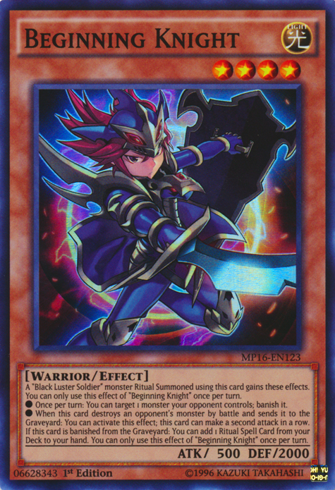 Beginning Knight [MP16-EN123] Super Rare | L.A. Mood Comics and Games