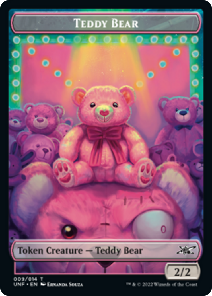 Teddy Bear // Food (010) Double-Sided Token [Unfinity Tokens] | L.A. Mood Comics and Games