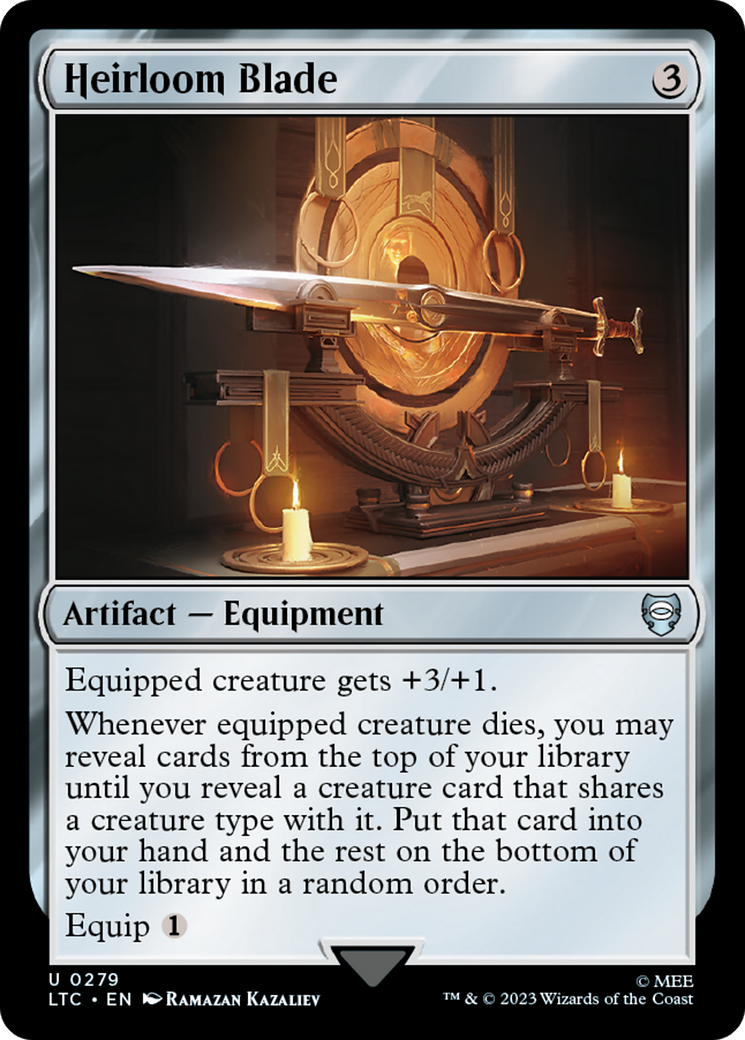 Heirloom Blade [The Lord of the Rings: Tales of Middle-Earth Commander] | L.A. Mood Comics and Games