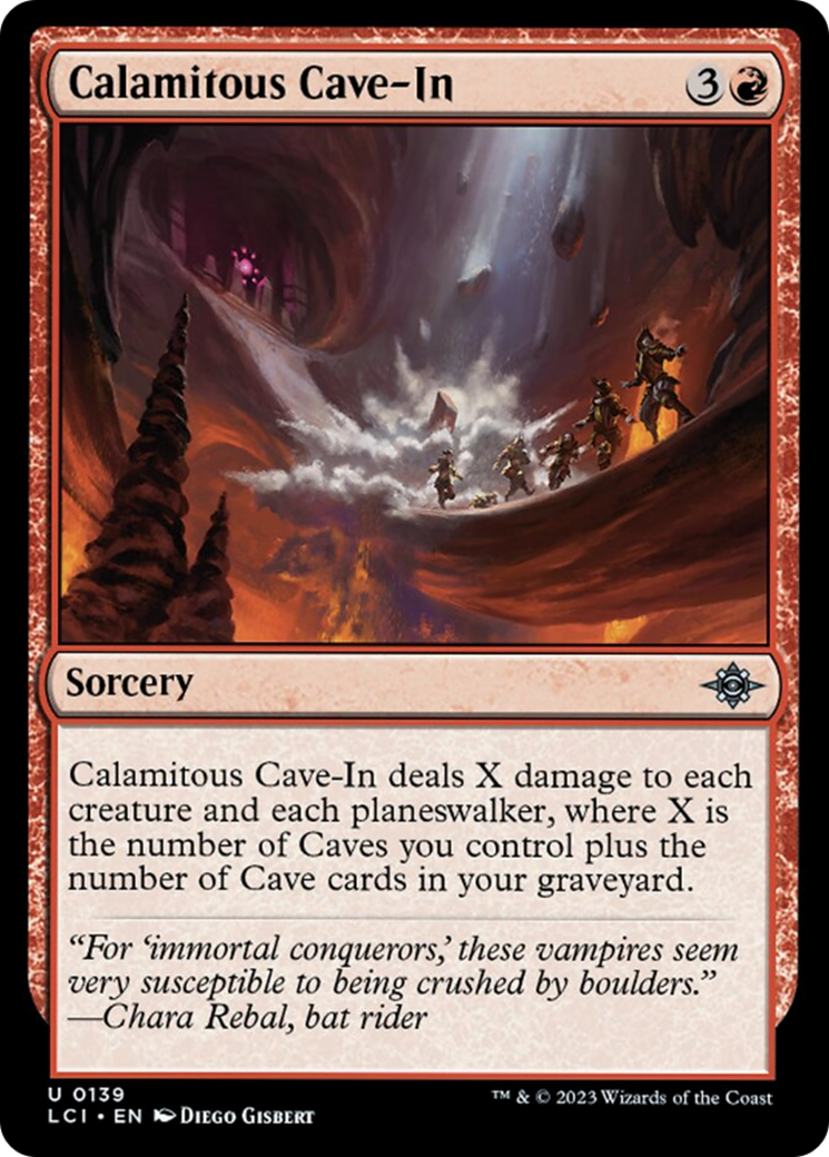 Calamitous Cave-In [The Lost Caverns of Ixalan] | L.A. Mood Comics and Games