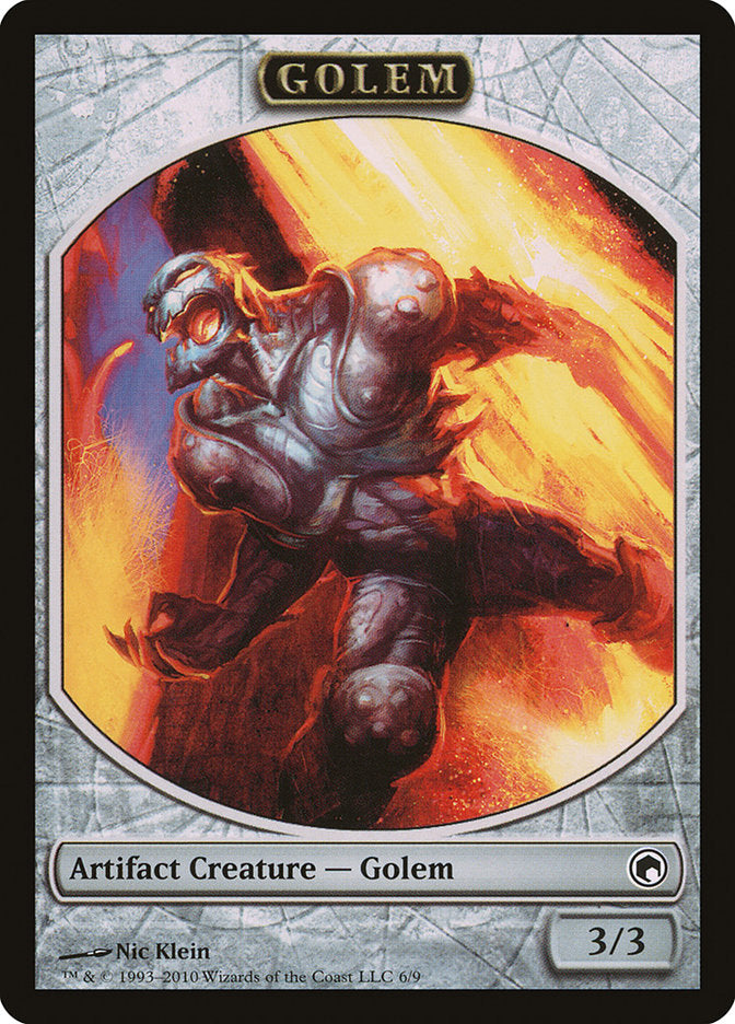 Golem Token [Scars of Mirrodin Tokens] | L.A. Mood Comics and Games