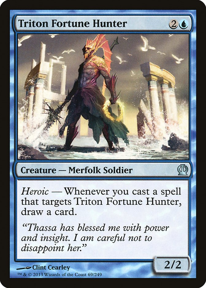Triton Fortune Hunter [Theros] | L.A. Mood Comics and Games