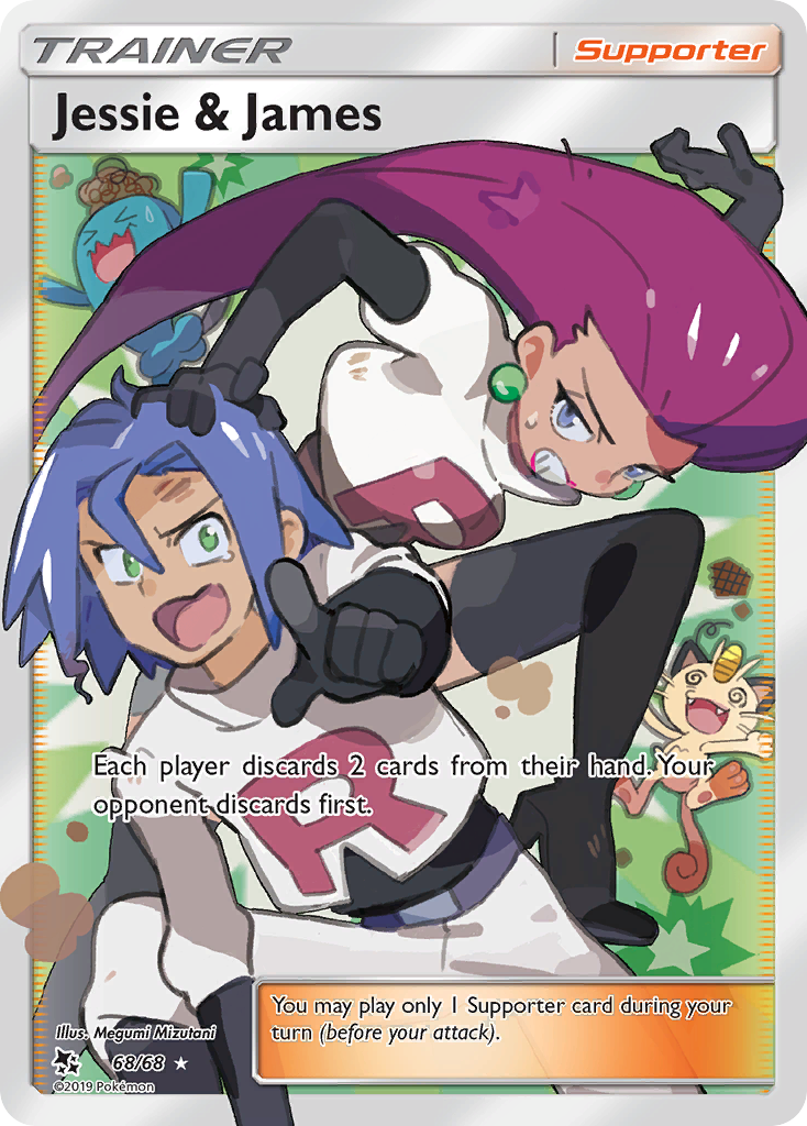 Jessie & James (68/68) [Sun & Moon: Hidden Fates] | L.A. Mood Comics and Games