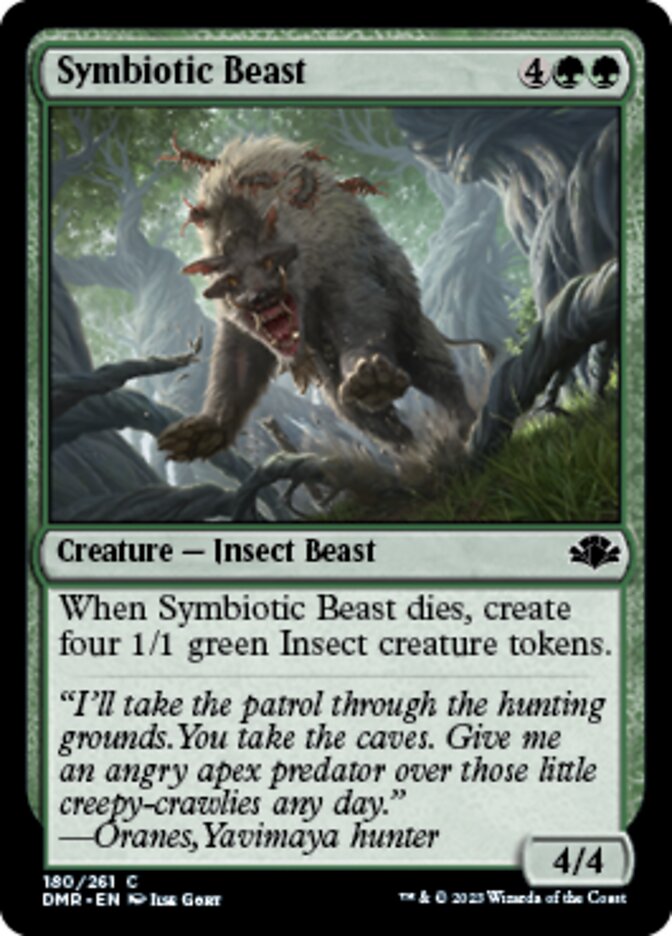 Symbiotic Beast [Dominaria Remastered] | L.A. Mood Comics and Games