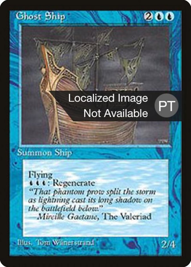 Ghost Ship [Fourth Edition (Foreign Black Border)] | L.A. Mood Comics and Games
