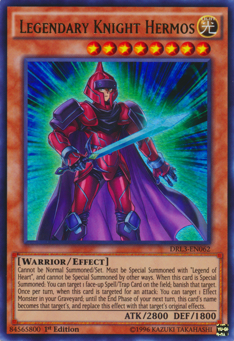 Legendary Knight Hermos [DRL3-EN062] Ultra Rare | L.A. Mood Comics and Games