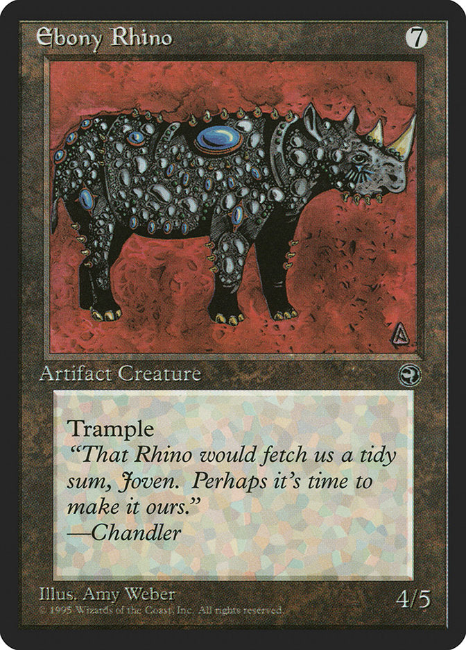 Ebony Rhino [Homelands] | L.A. Mood Comics and Games