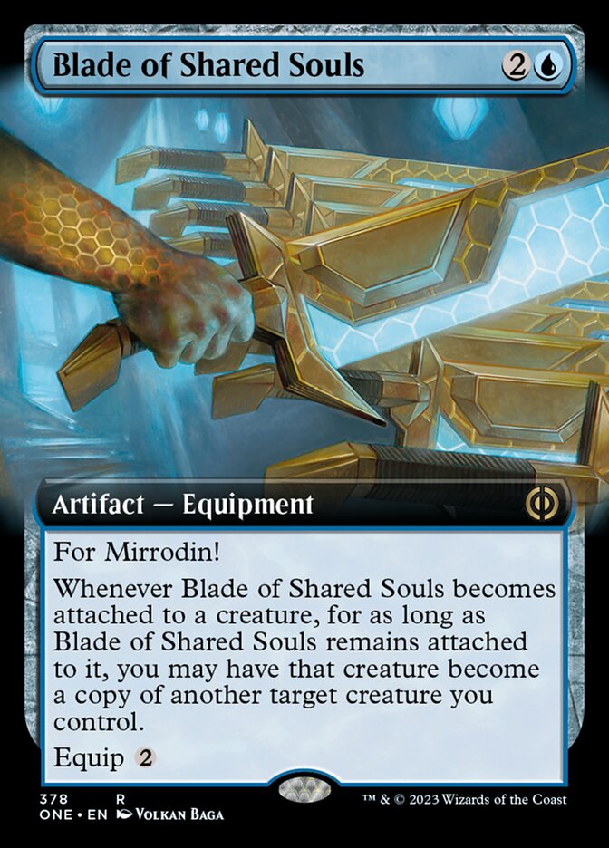 Blade of Shared Souls (Extended Art) [Phyrexia: All Will Be One] | L.A. Mood Comics and Games