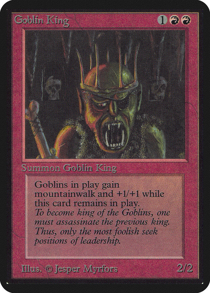 Goblin King [Alpha Edition] | L.A. Mood Comics and Games
