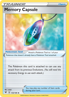 Memory Capsule (155/185) [Sword & Shield: Vivid Voltage] | L.A. Mood Comics and Games