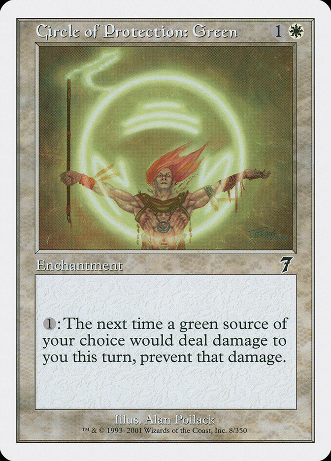 Circle of Protection: Green [Seventh Edition] | L.A. Mood Comics and Games