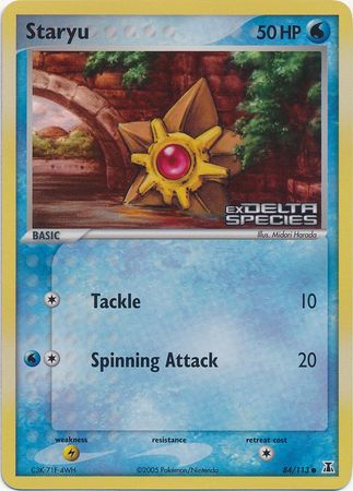 Staryu (84/113) (Stamped) [EX: Delta Species] | L.A. Mood Comics and Games