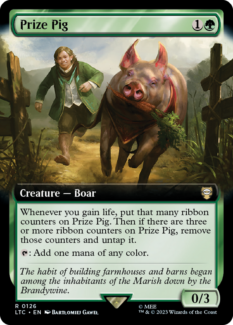 Prize Pig (Extended Art) [The Lord of the Rings: Tales of Middle-Earth Commander] | L.A. Mood Comics and Games