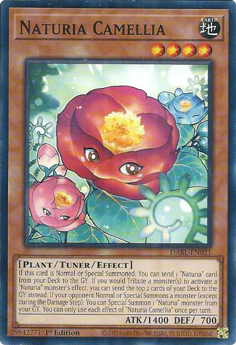 Naturia Camellia [DABL-EN021] Common | L.A. Mood Comics and Games