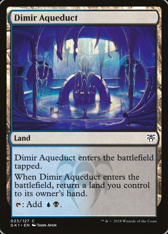 Dimir Aqueduct [Guilds of Ravnica Guild Kit] | L.A. Mood Comics and Games