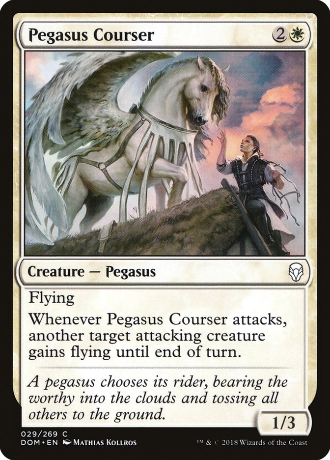 Pegasus Courser [Dominaria] | L.A. Mood Comics and Games