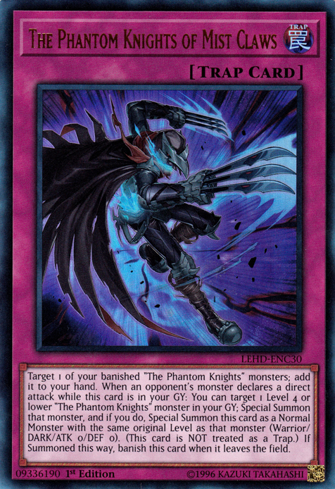 The Phantom Knights of Mist Claws [LEHD-ENC30] Ultra Rare | L.A. Mood Comics and Games