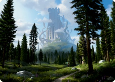 Forest (278) Art Card [Dungeons & Dragons: Adventures in the Forgotten Realms Art Series] | L.A. Mood Comics and Games