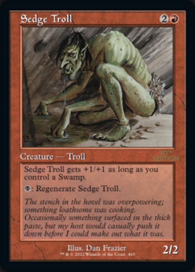 Sedge Troll (Retro) [30th Anniversary Edition] | L.A. Mood Comics and Games