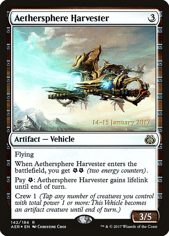 Aethersphere Harvester [Aether Revolt Prerelease Promos] | L.A. Mood Comics and Games