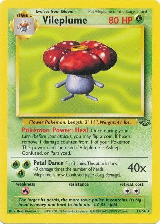 Vileplume (31/64) [Jungle Unlimited] | L.A. Mood Comics and Games